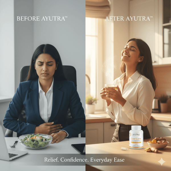 Breathe & Digest Combo – Ayurvedic Lung + Gut Health (120 Capsules) - Ayutra