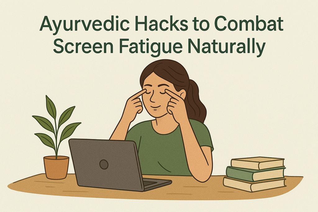 Ayurvedic Hacks to Combat Screen Fatigue Naturally