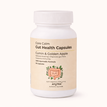 Ayutra's CoreCalm – Ayurvedic Gut Health Capsules (60 Capsules)