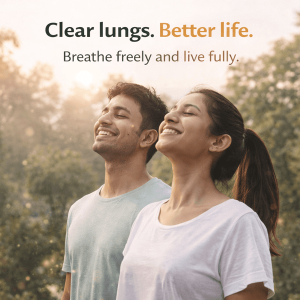 Ayutra's PulmoCure – Ayurvedic Lung Detox Capsules (60 Capsules) - Ayutra
