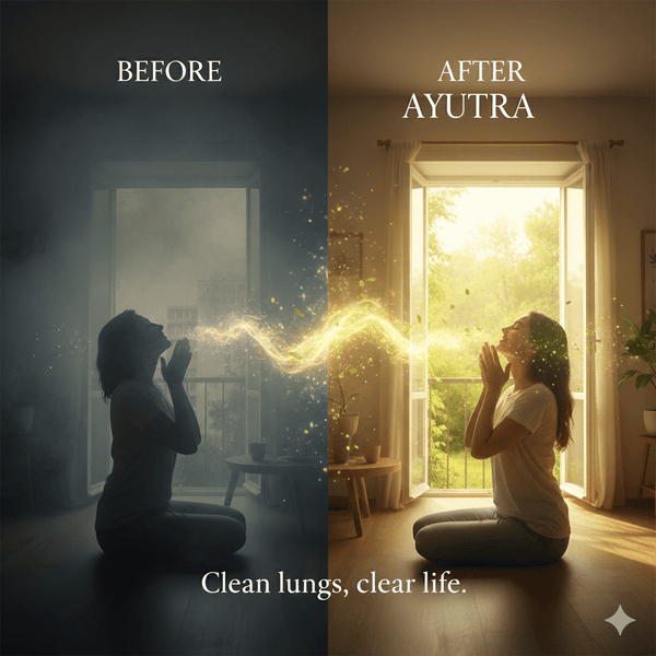 Breathe & Digest Combo – Ayurvedic Lung + Gut Health (120 Capsules) - Ayutra